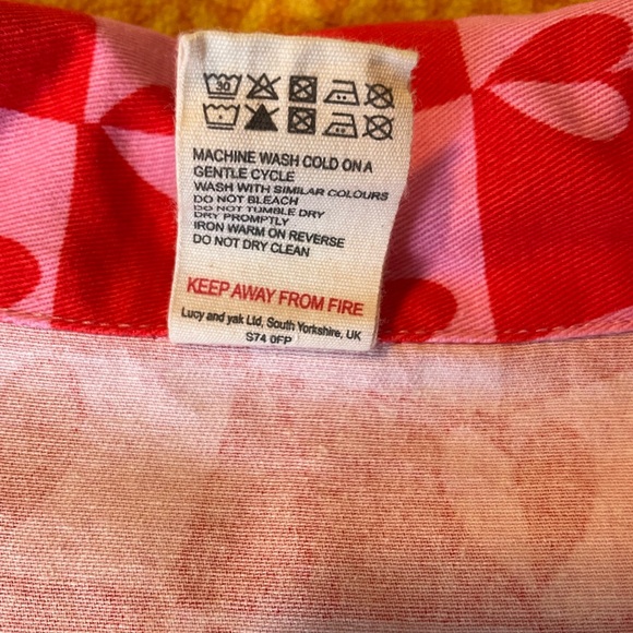 Lucy & Yak Playsuit UK 20/ US 16 - Picture 4 of 9
